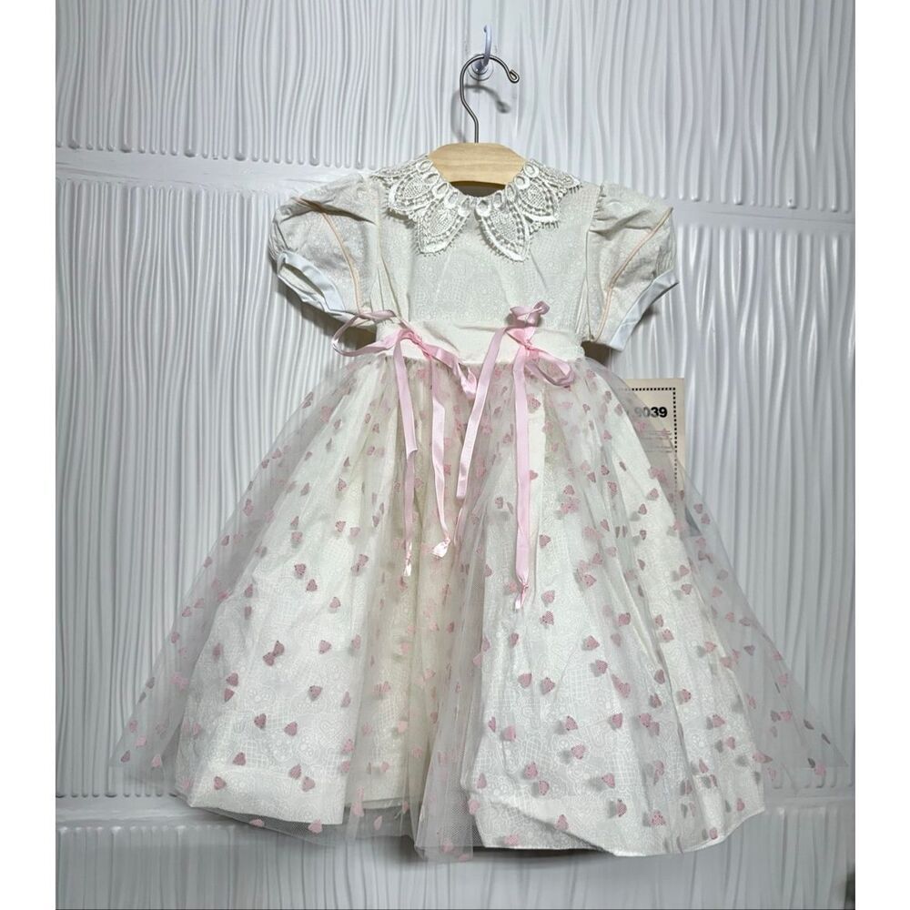 NWT Daisy Kingdom Vintage Girls Dress -2T- DEADSTOCK Collectors - made in USA - Picture 2 of 16